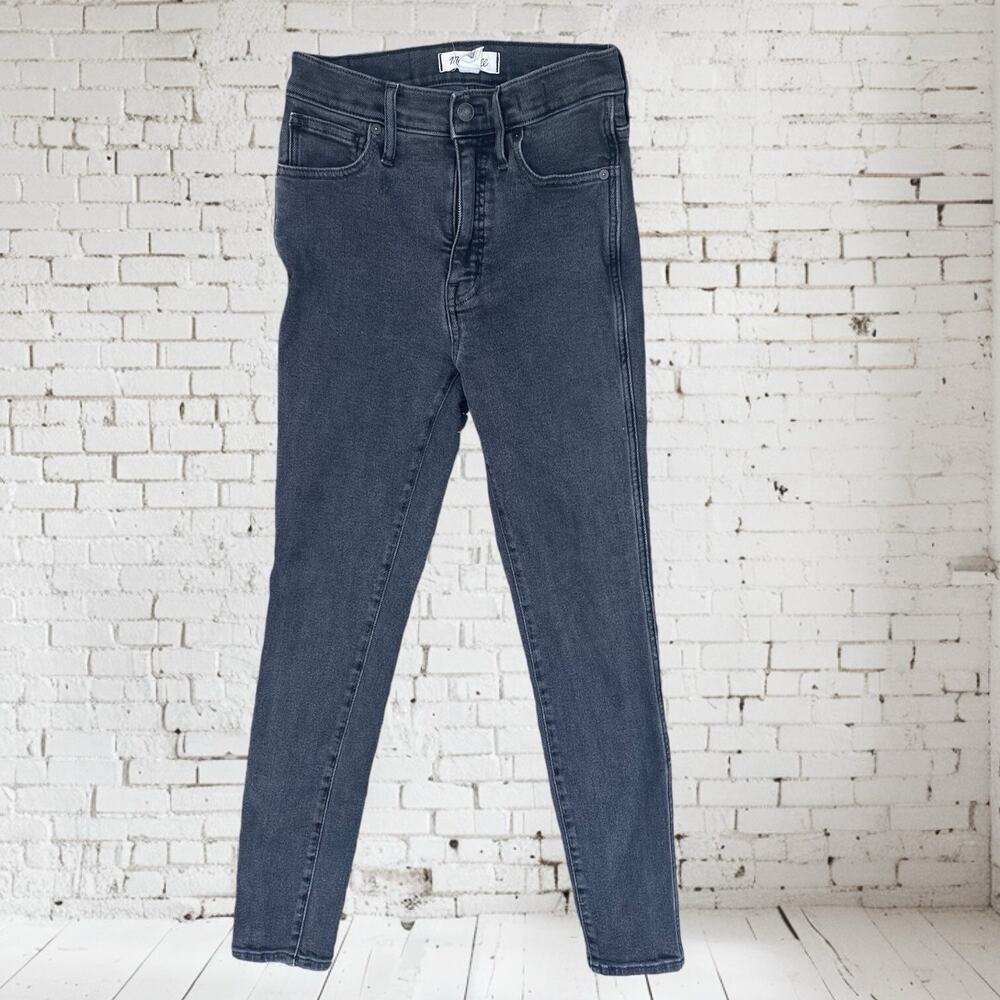 MADEWELL Women's 10" High-Rise Skinny‎ Jeans in Starkey Wash MA977 Size 27